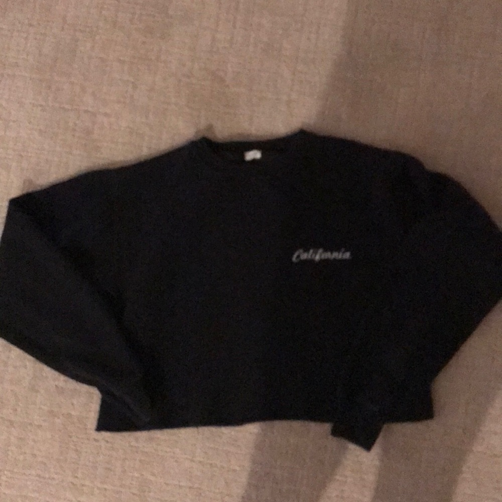 john golt california cropped sweatshirt